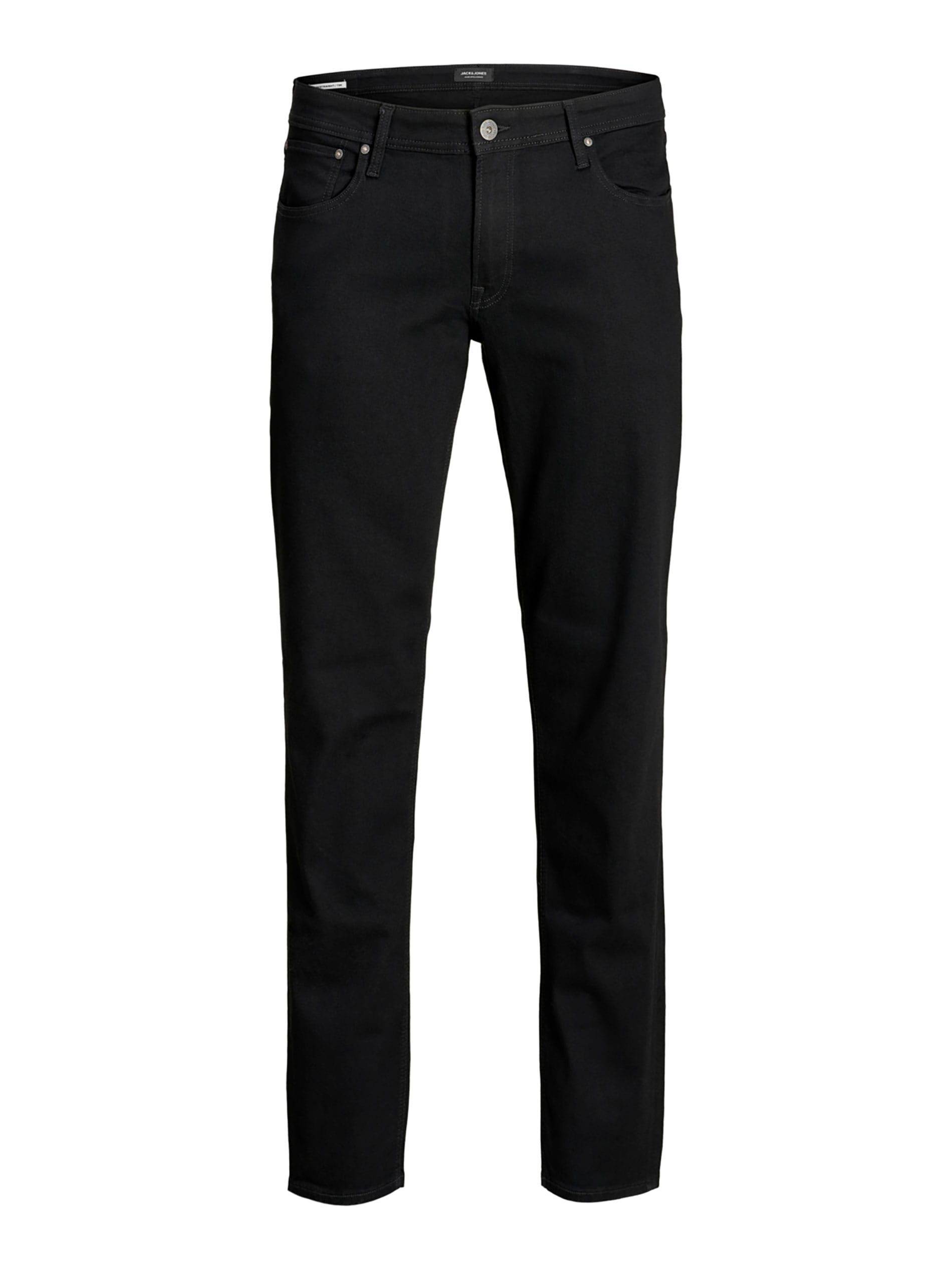 JACK & JONES Black Original Straight Leg Jeans | BadRhino 3