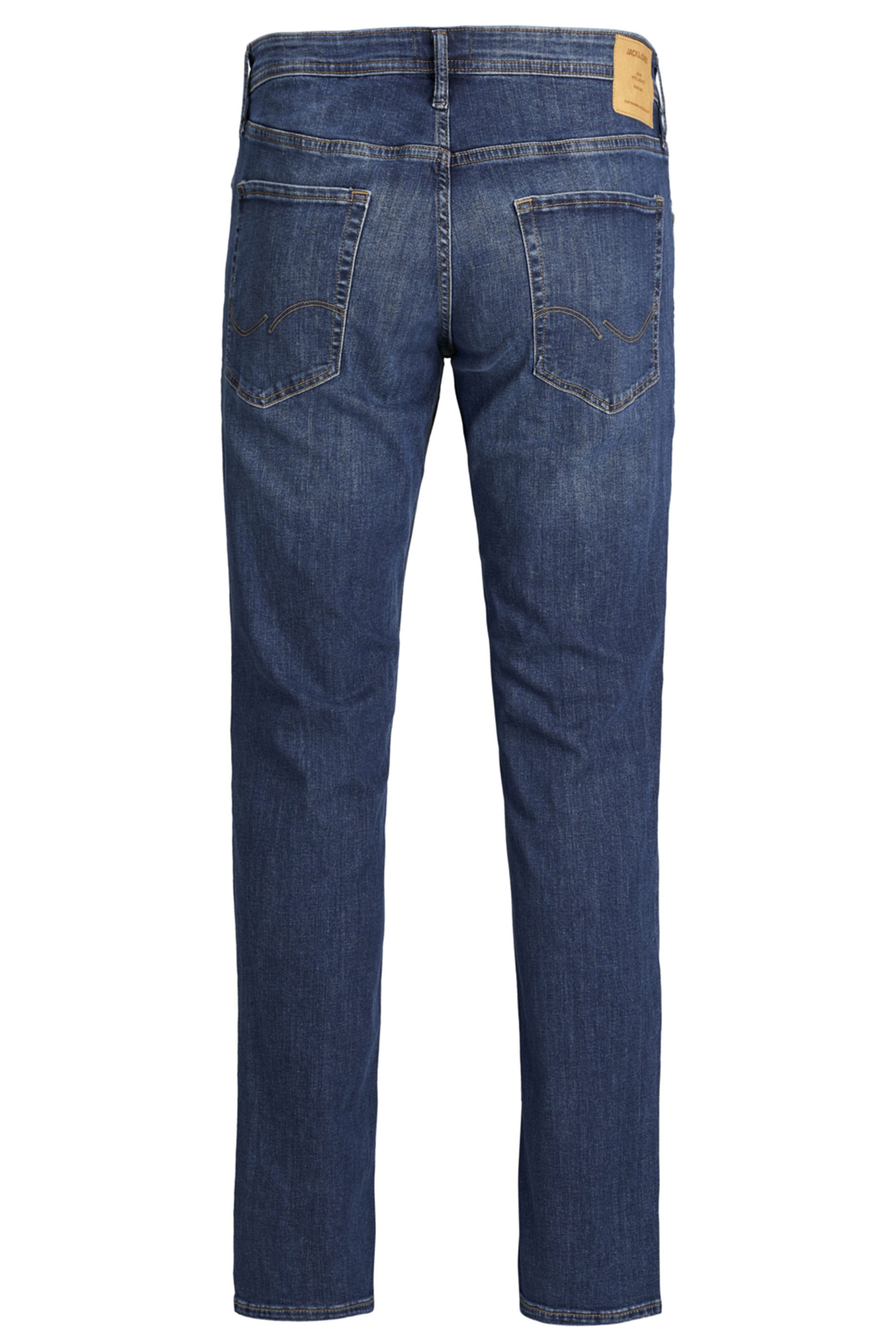 JACK & JONES Blue Straight Leg Jeans | BadRhino 5