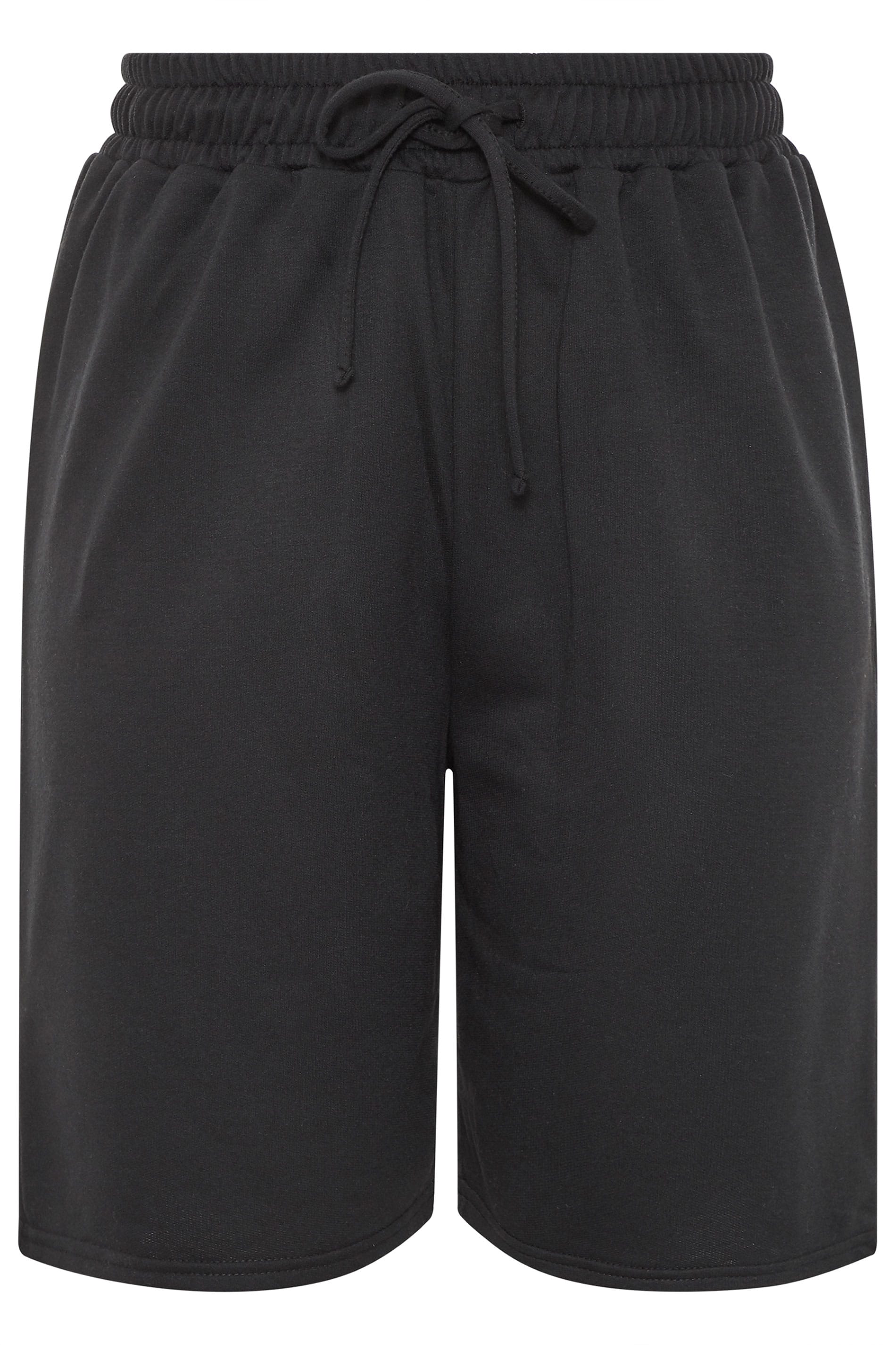 Black Jogger Shorts | Yours Clothing