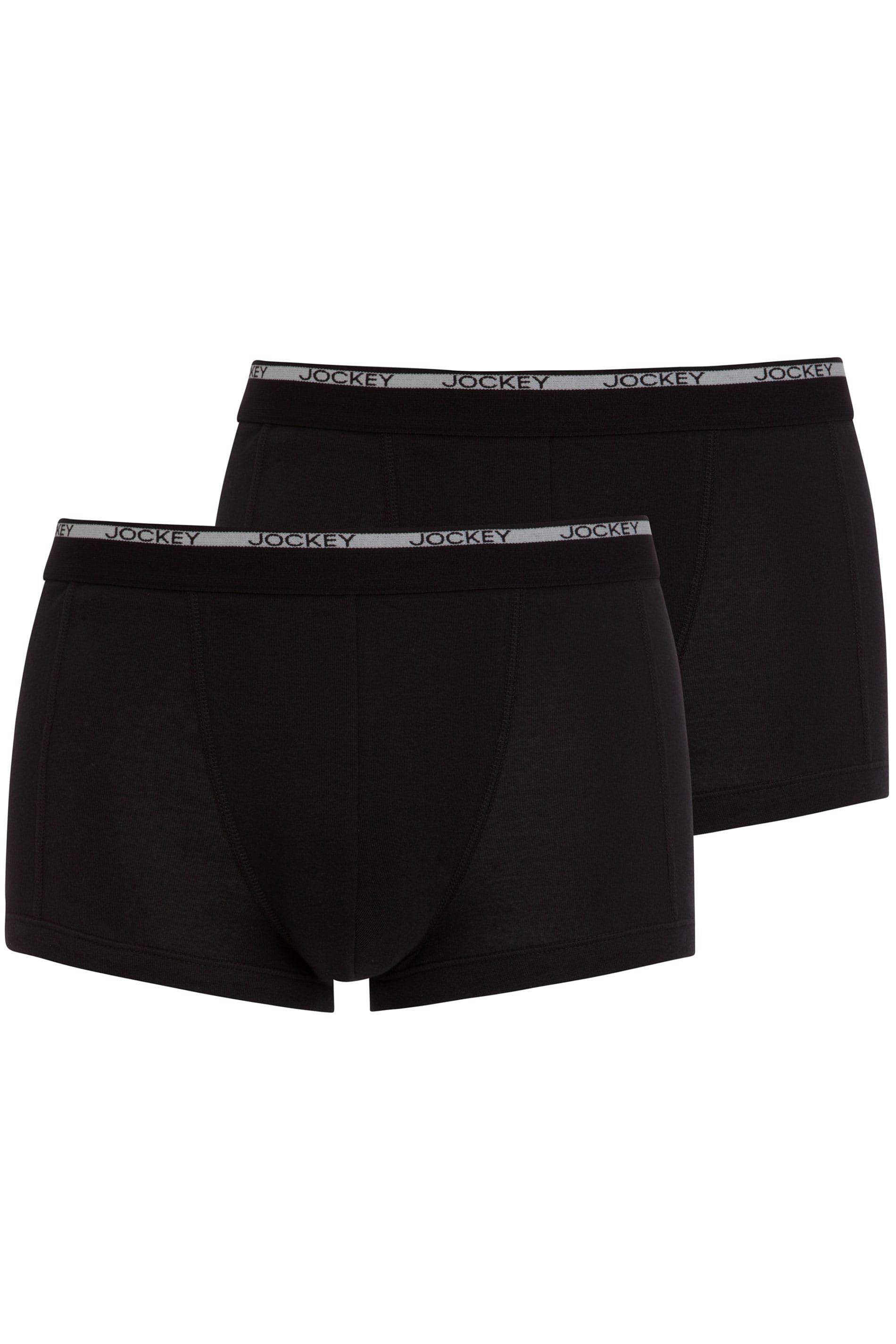 JOCKEY 2 PACK Black Classic Trunks | BadRhino