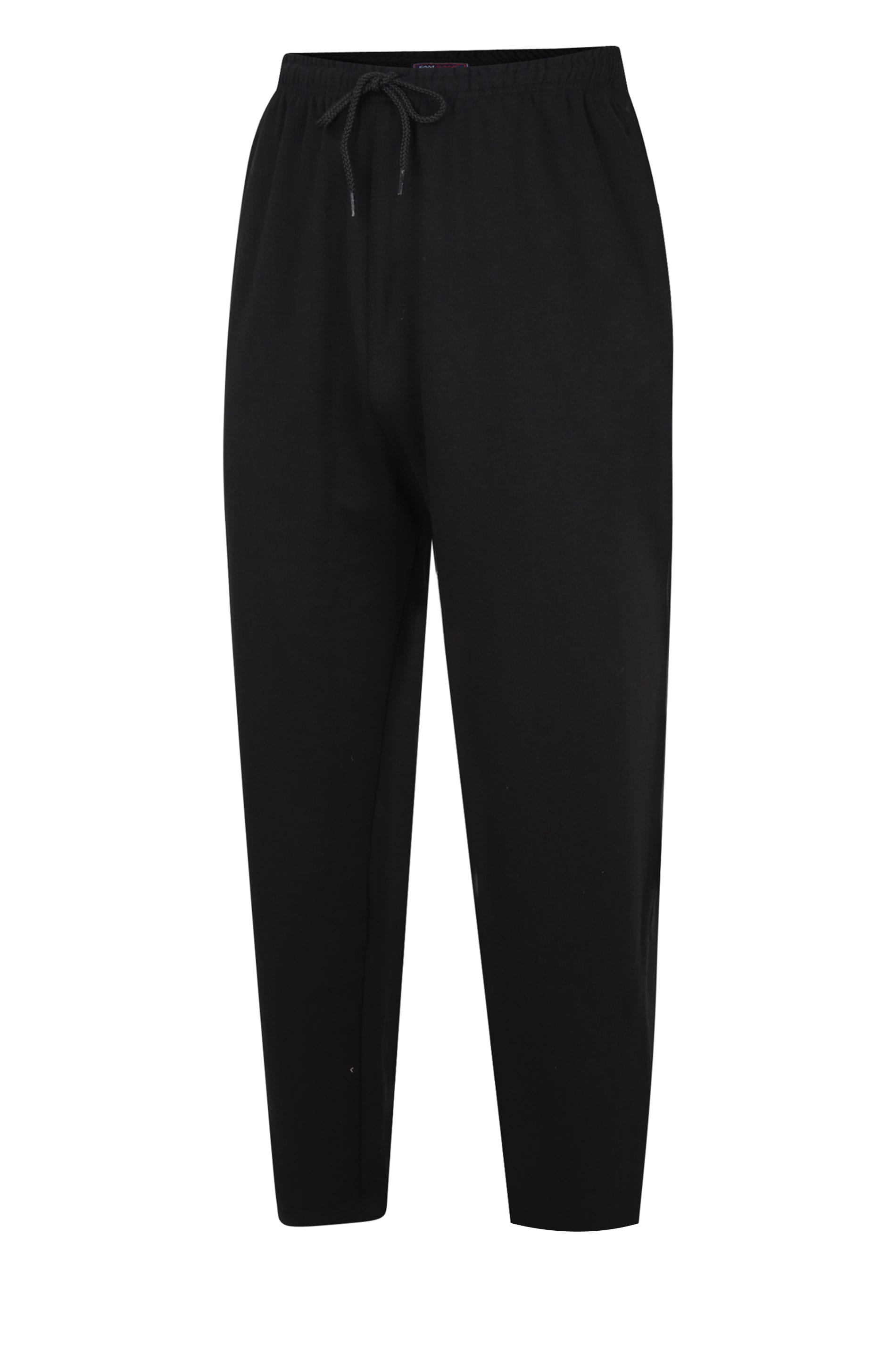 KAM Black Basic Joggers | BadRhino 4