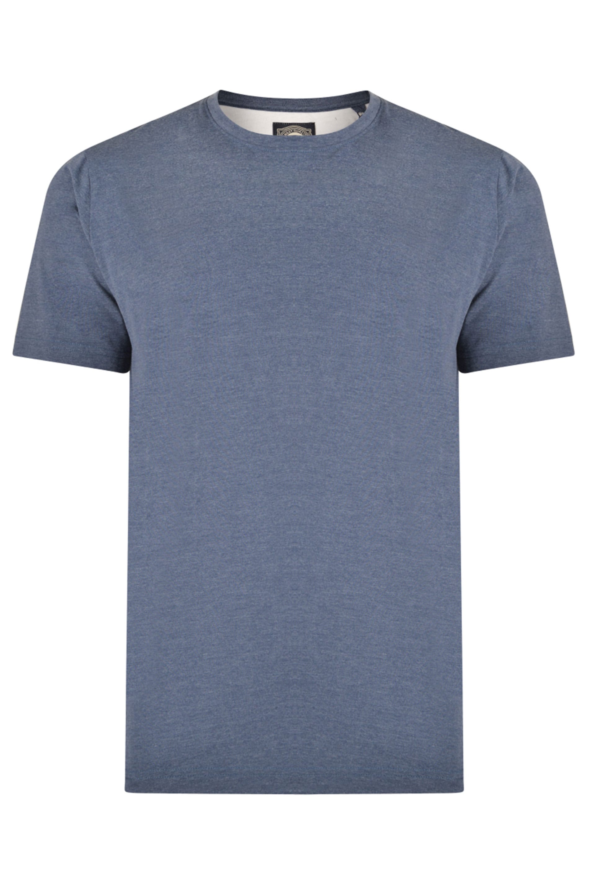 KAM Indigo Blue Plain T-Shirt | BadRhino 2
