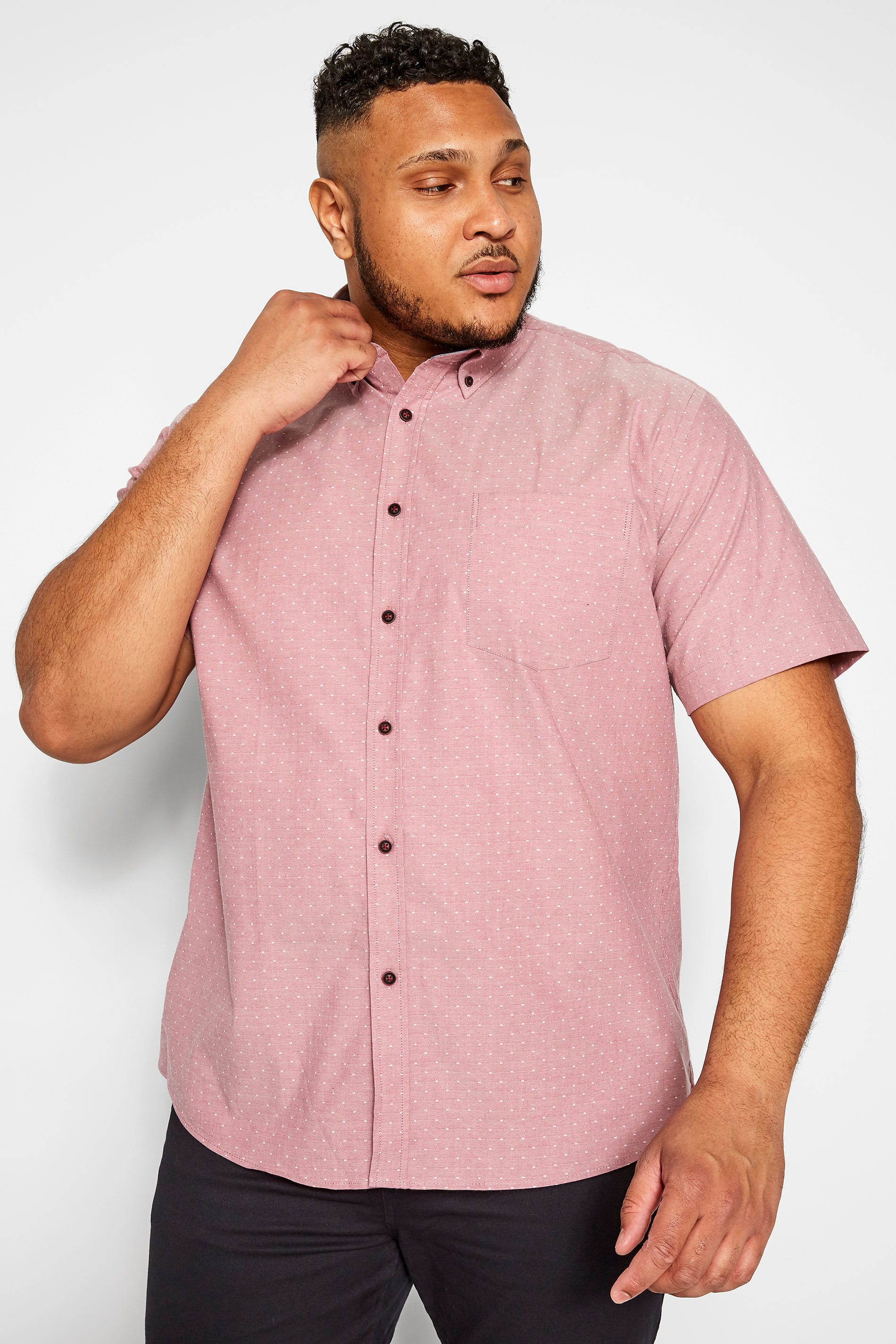 KAM Pink Printed Premium Shirt_235b.jpg