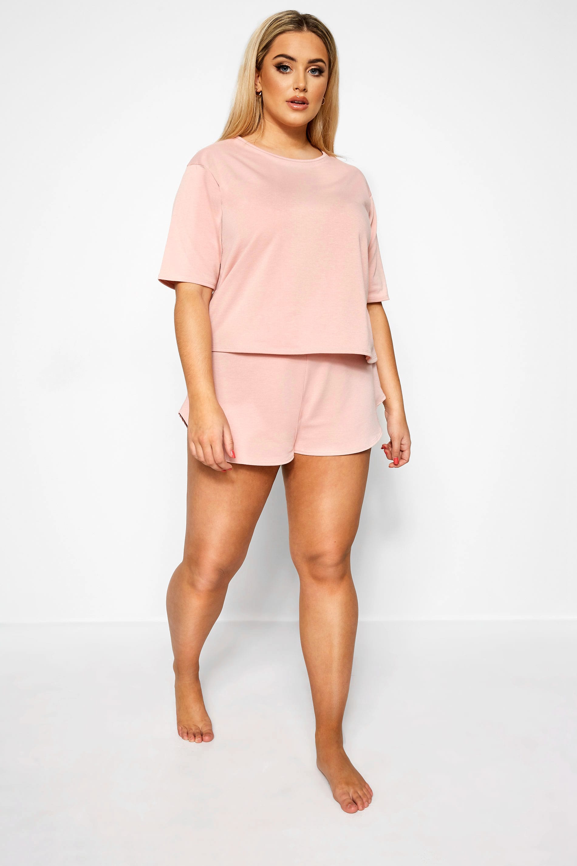 LIMITED COLLECTION Loungewear Top - Rosa | Yours Clothing