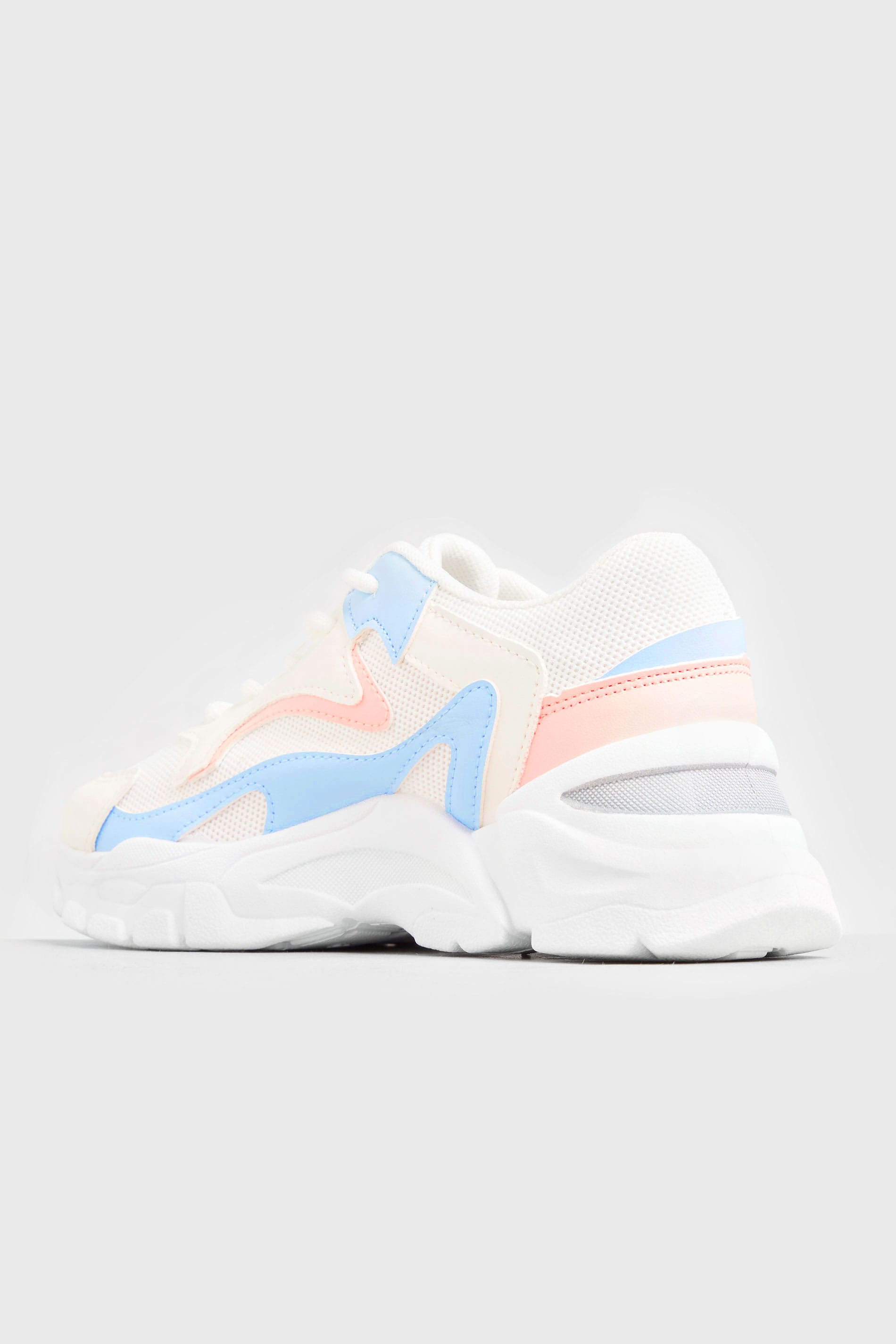 Pastel Sporty Chunky Trainers 