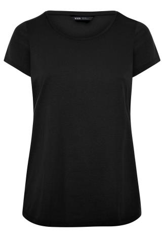 YOURS 3 PACK Plus Size Green & Black Core T-Shirts | Yours Clothing