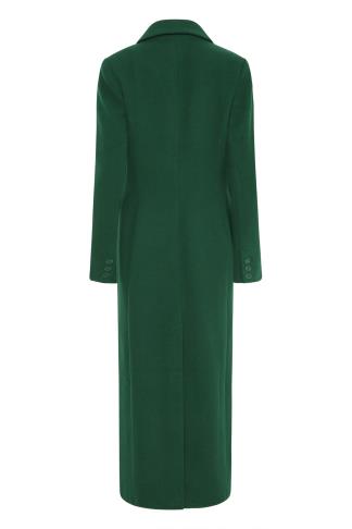 LTS Tall Women's Dark Green Long Formal Coat | Long Tall Sally