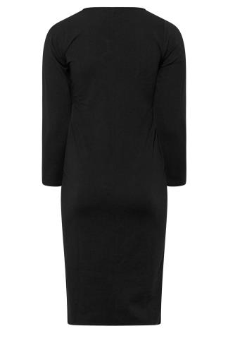 LIMITED COLLECTION Plus Size Black Cut Out Bodycon Dress | Yours Clothing