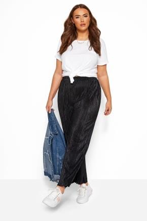 yours clothing black trousers