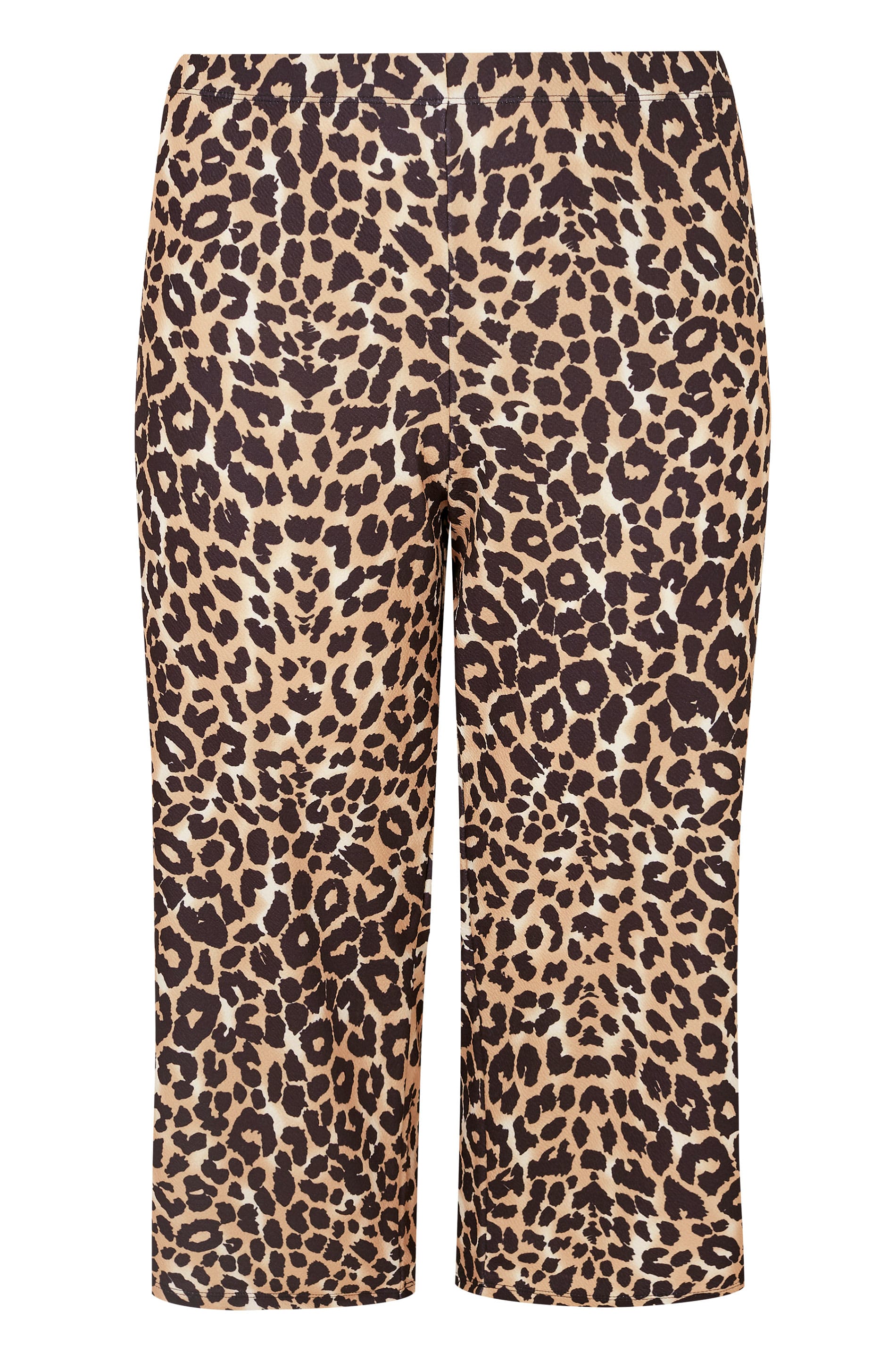 Leopard Print Culottes, Plus size 16 to 36