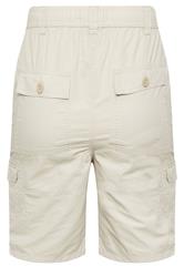 BadRhino Big & Tall Stone Brown Long Length Cargo Shorts | BadRhino 6