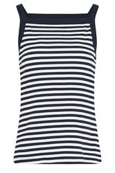 LTS Tall Women's 2 PACK White Stripe High Neck Ribbed Vest | Long Tall Sally 8