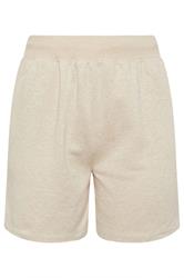 YOURS Short de jogging marron naturel