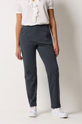 M&Co Grey Ponte Seam Detail Trousers | M&Co 3