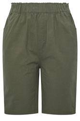 YOURSET 2 PACK Plus Size Black & Khaki Green Cool Cotton Shorts | Yours Clothing 9