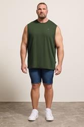 BadRhino Big & Tall Black/White/Navy/Khaki/Grey 5 Pack Muscle Vest | BadRhino 5