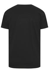 BadRhino Big & Tall Black Extra Long Skull Headphones Graphic T-Shirt | BadRhino 6