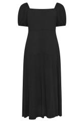 LIMITED COLLECTION Plus Size Black Wrap Maxi Dress | Yours Clothing