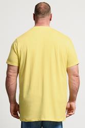 BadRhino Big & Tall Popcorn Yellow Extra Long Core T-Shirt | BadRhino 2