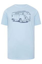BadRhino Big & Tall Blue Campervan Graphic T-Shirt | BadRhino 5