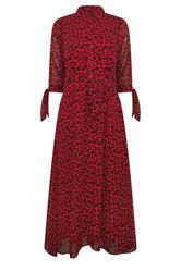 STAR Red Leopard Shirt Dress | StarByJM 5