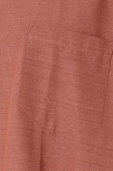 BadRhino Big & Tall Clay Orange Short Sleeve Slub Shirt | BadRhino 8