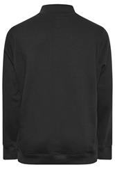 BadRhino Big & Tall Black Quarter Zip Sweatshirt | BadRhino 8