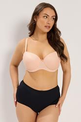 YOURSET 2 PACK Plus Size Black T-Shirt Bras | Yours Clothing 2