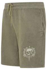 BadRhino Big & Tall Black Japanese Printed Jogger Shorts | BadRhino 7