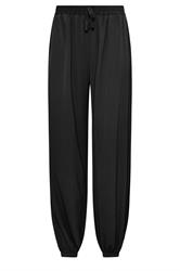 LTS Tall Black Balloon Trousers
