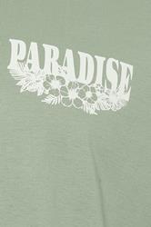 BadRhino Big & Tall Green 'Paradise' Graphic T-Shirt | BadRhino 7