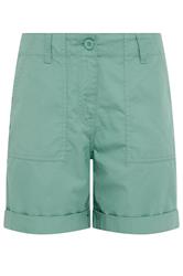 M&Co Green Cotton Poplin Shorts