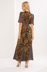 STAR Brown Leopard Print Maxi Dress |StarByJM 2