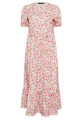 PixieGirls Petite Pink Floral Maxi Dress | PixieGirl 5