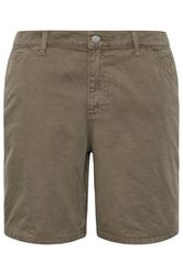 JACK & JONES Big & Tall Brown Worker Shorts | BadRhino 2