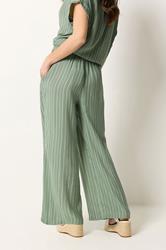 M&Co Set Sage Green Dobby Striped Top & Trousers | M&Co 7