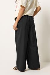 PixieGirl Petite Women's Black Beaded Wide Leg Trousers | PixieGirl 2
