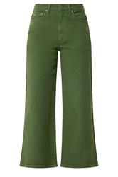 M&Co Petite Khaki Green Wide Leg Jeans | M&Co 5