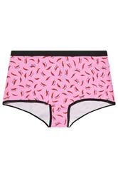 YOURSET 5 PACK Plus Size Black Chili Print Shorts  |Yours Clothing 6