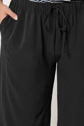 YOURS Plus Size Black Culottes | Yours Clothing 4