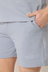 LTS Tall Women's Blue Cotton Sweat Shorts | Long Tall Sally 4