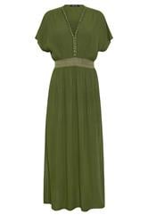 M&Co Khaki Green Rope Trim Beach Dress | M&Co 5