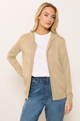 M&Co Natural Brown Knitted Hoodie | M&Co 3