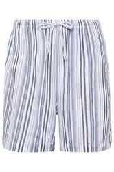 LTS Tall Women's Blue & White Stripe Shorts | Long Tall Sally 6