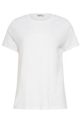 M&Co 2 PACK White and Navy Blue Cotton Crew Neck T-Shirts | M&Co 9