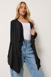 M&Co Black Waterfall Cardigan | M&Co 3