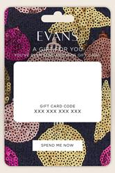 Evans Christmas £10 - £150 Online Gift Card