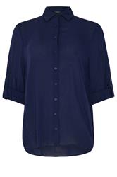 M&Co camisa arrugada blanca 