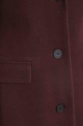 LTS Tall Women's Burgundy Red Midi Formal Coat | Long Tall Sally