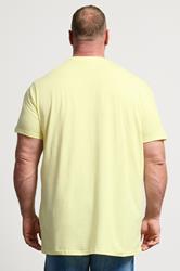 BadRhino Big & Tall 3 Pack Yellow/Pink/Orange Extra Long Core T-Shirts | BadRhino 6